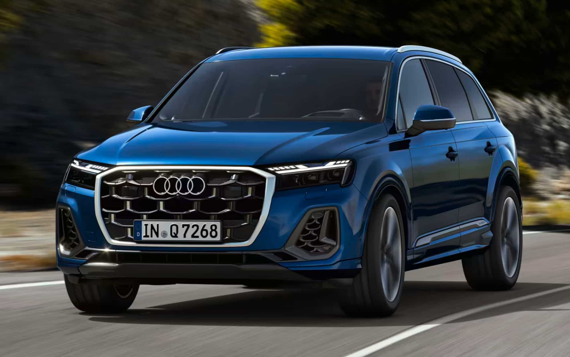 Audi Q7 нового покоління показали на офіційних зображеннях