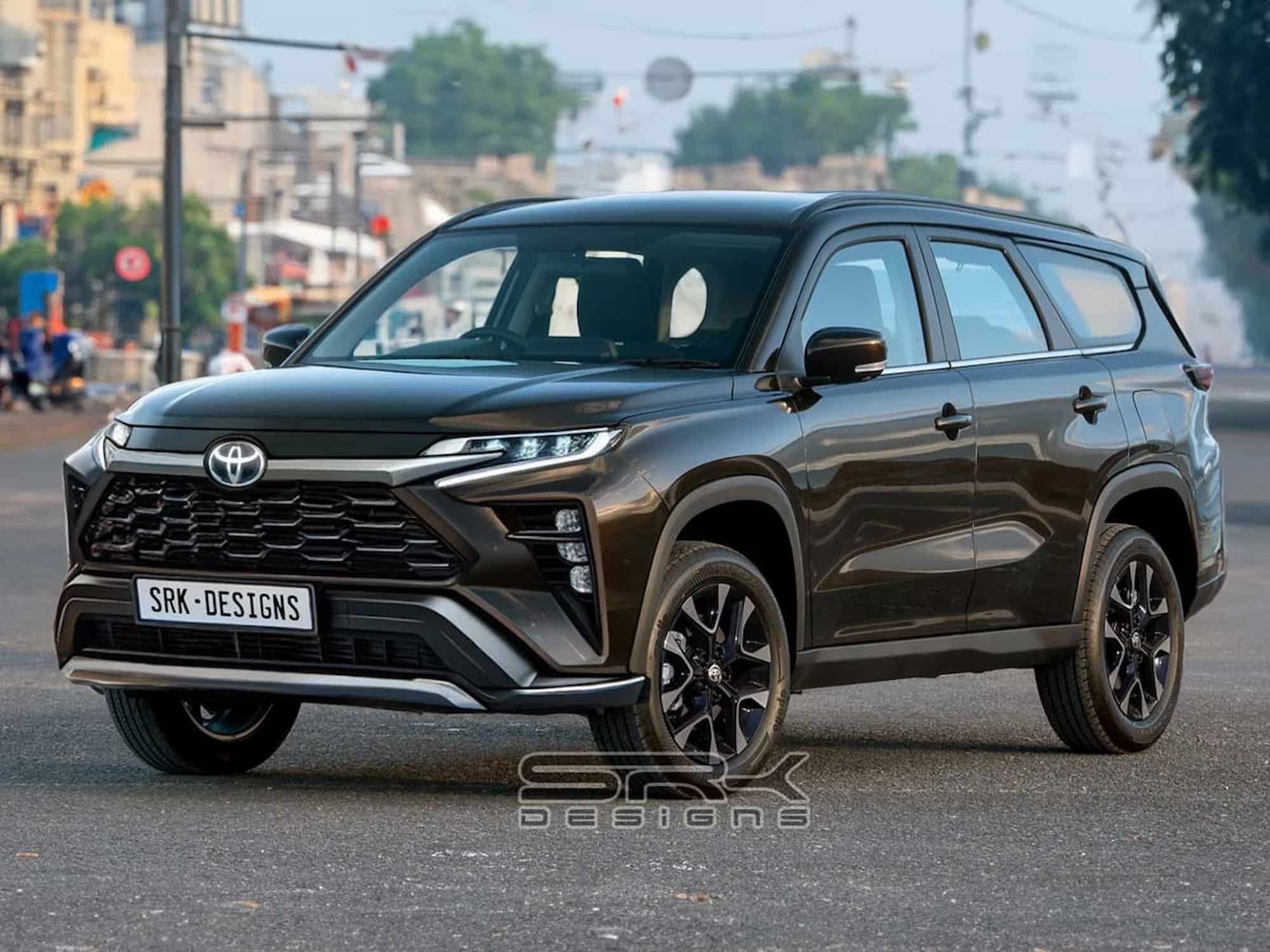 Новий бюджетний 7-місний кросовер Toyota показаний на перших зображеннях