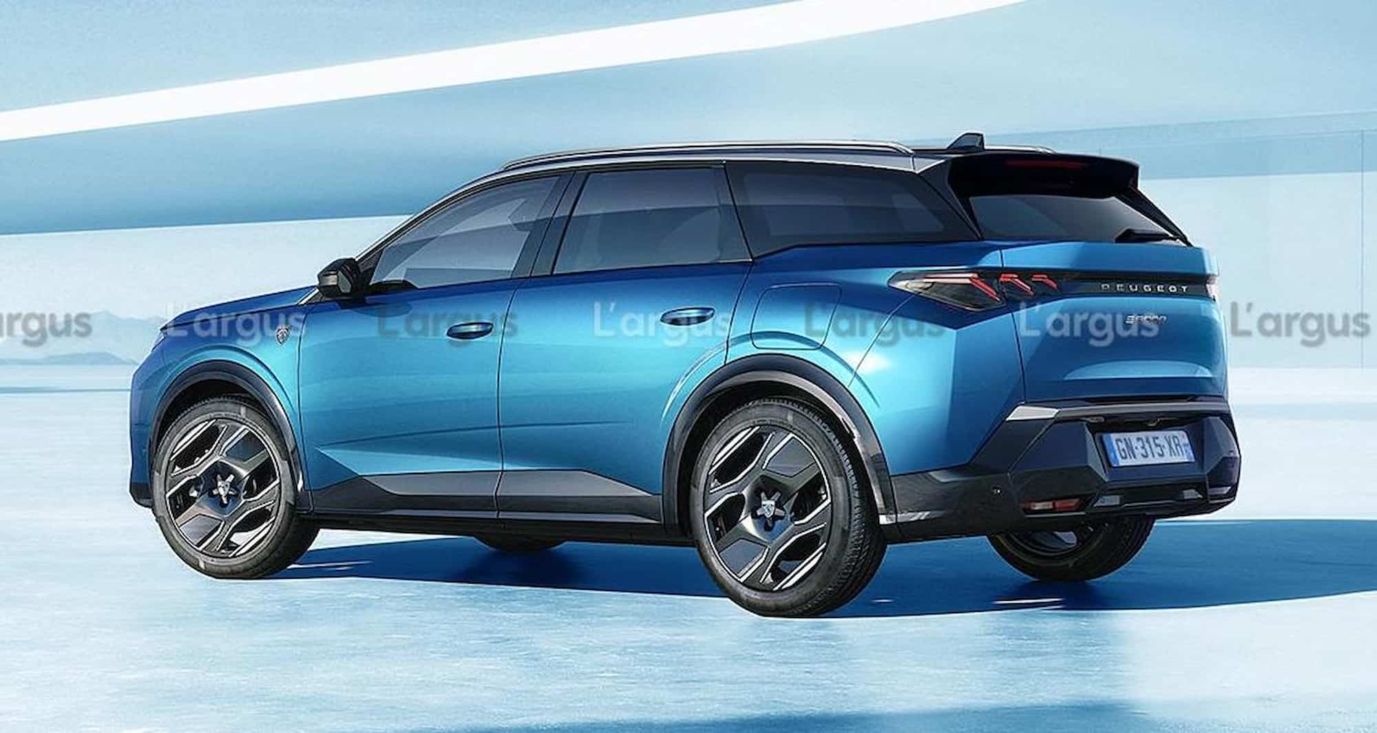 Нове покоління 7-місного кросовера Peugeot показано на перших зображеннях