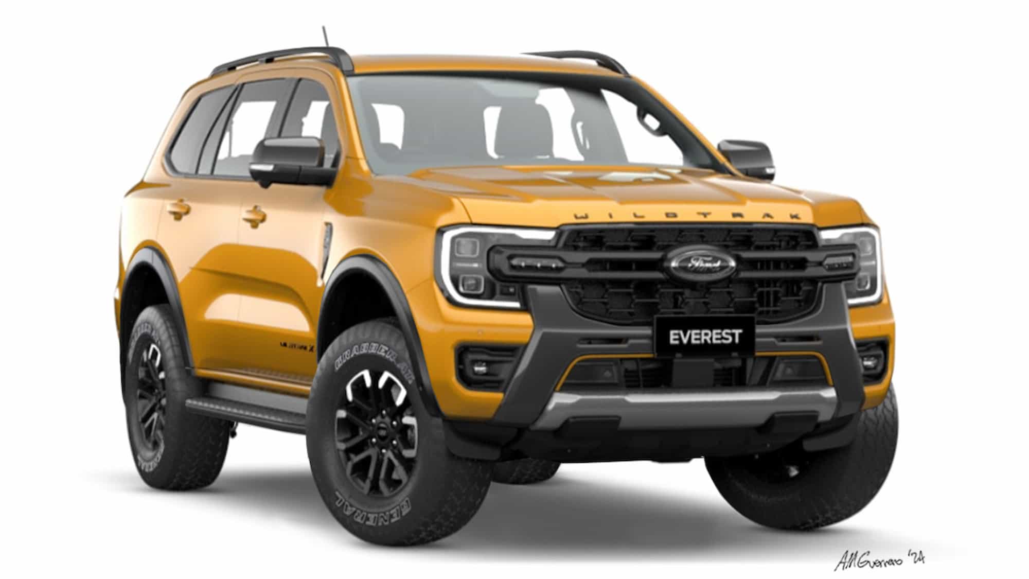 Хардкорна версія позашляховика Ford Everest показалася на перших зображеннях