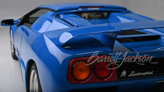 У США продали найдорожчий Lamborghini Diablo від Дональда Трампа: скільки він коштував?