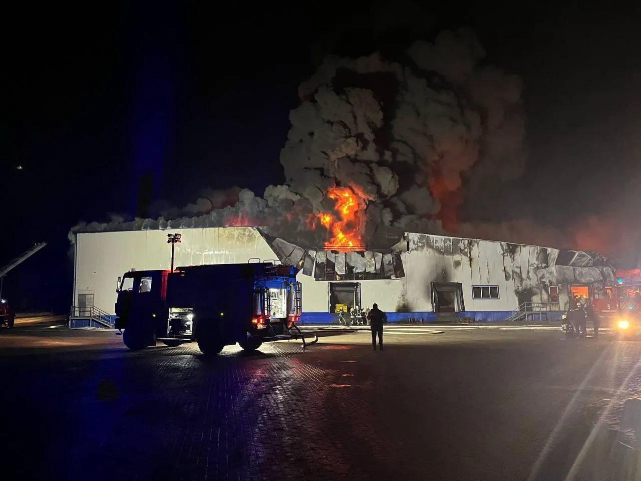 Робот загасив пожежу на Волині: ДСНС отримали новітню техніку