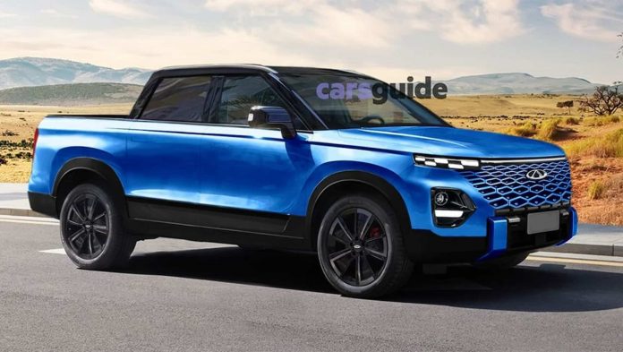 Chery випустить рамний пікап із подвійною кабіною