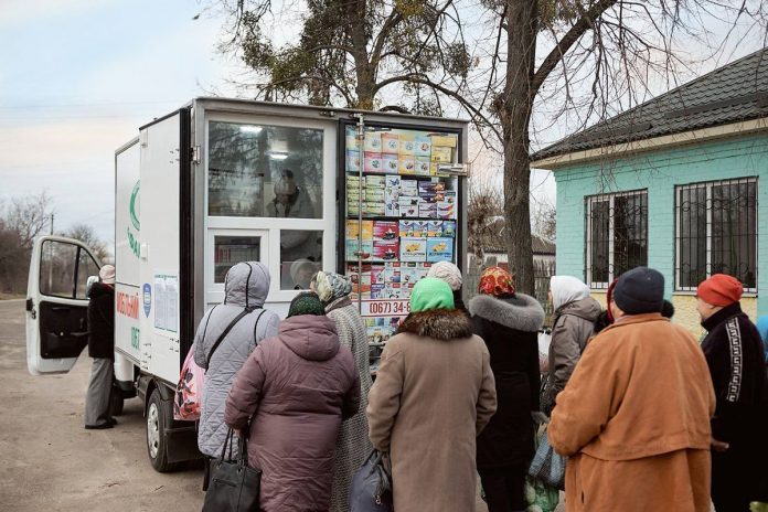 В Україні з’явились мобільні аптеки для прифронтових територій та віддалених сіл