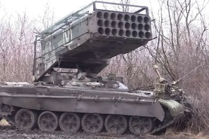 Росія анонсувала термобаричну ракетну установку нового покоління ТОС-3 