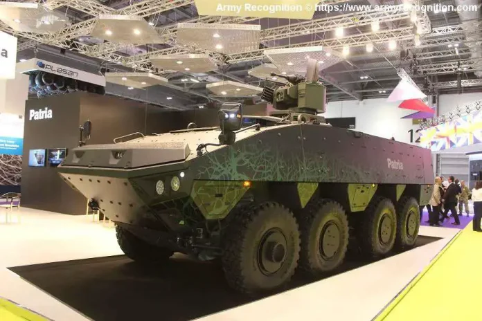 Словаччина запускає виробництво фінської броньованої машини Patria 8x8 AMV XP на своїй території