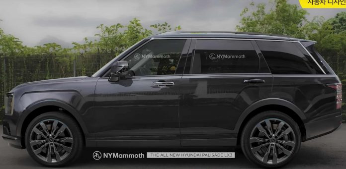 Нове покоління великого кросовера Hyundai Palisade (2026) показали на рендерах