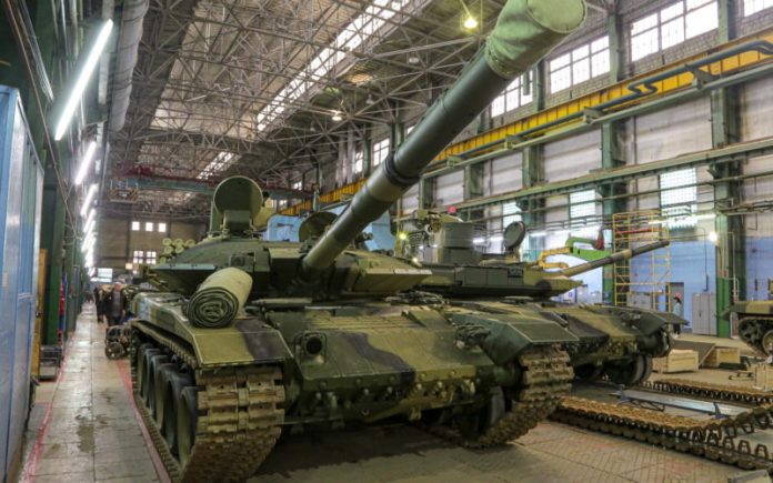 Танк російського заводу «Уралвагонзавод»