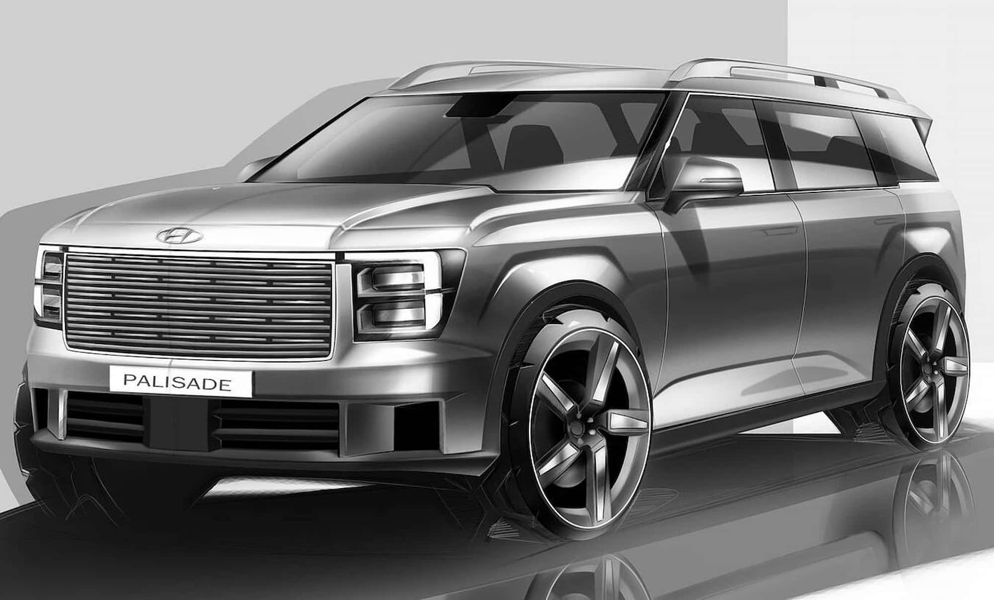 Новый Hyundai Palisade станет брутальным вседорожником