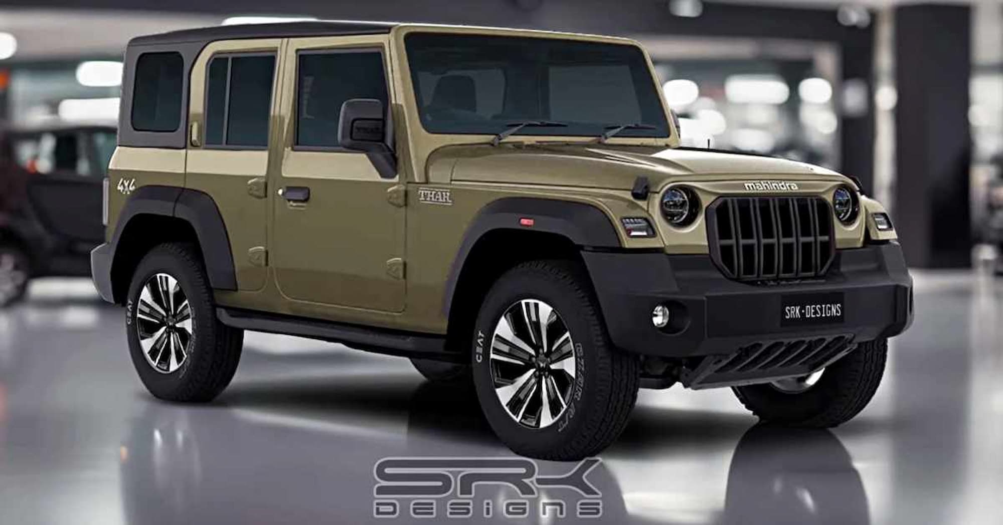 5-дверна версія індійської пародії на Jeep Wrangler з'явиться вже цього літа