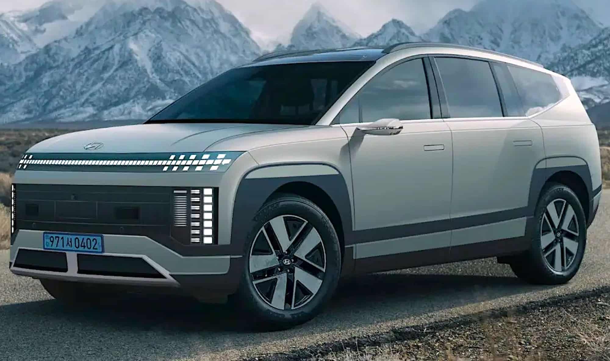 Найдорожчий кросовер Hyundai показали на перших зображеннях