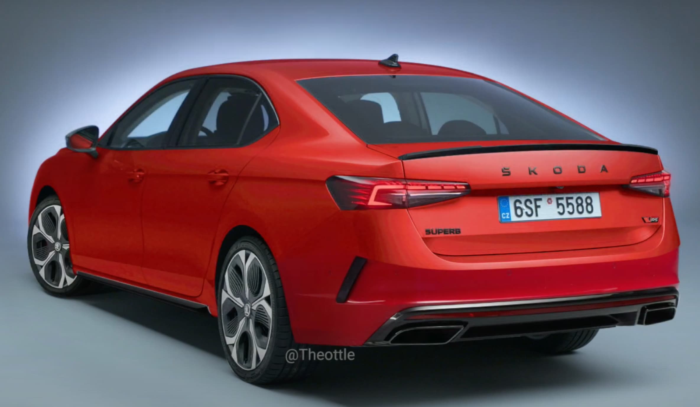"Заряджений" ліфтбек Skoda Superb vRS: яким він буде 