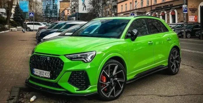 Аж очі виїдає: в столиці помітили унікальну Audi RS Q3 за 60 000 євро
