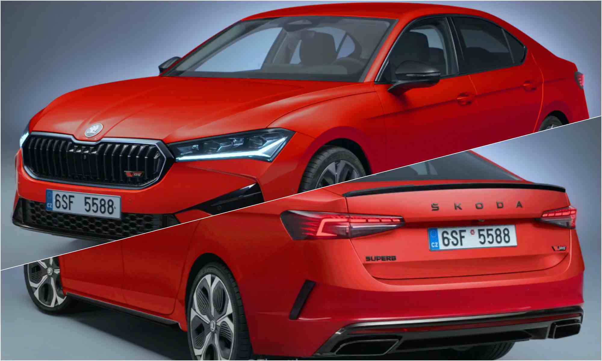 "Заряджений" ліфтбек Skoda Superb vRS: яким він буде 