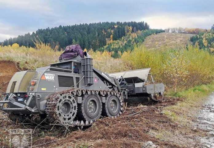 В Україні вироблятимуть словацькі розміновувачі Bozena