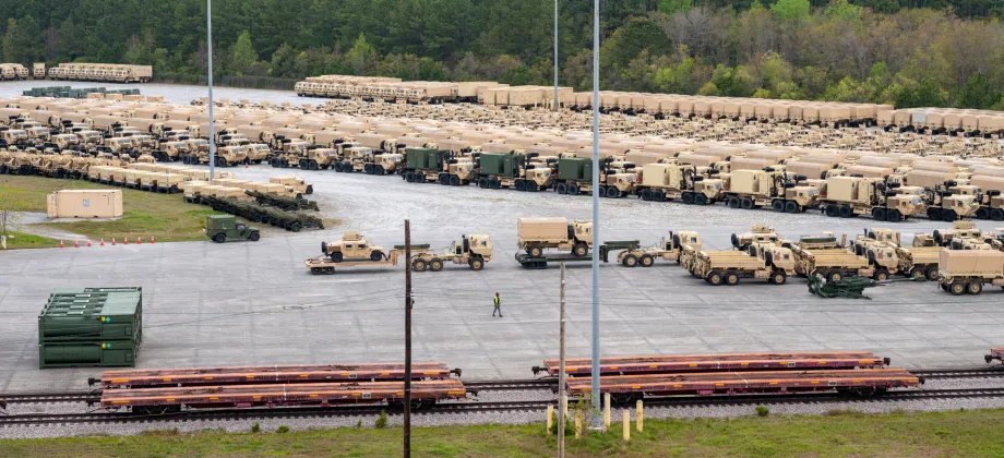 Збройні сили США проводять масштабну логістичну операцію