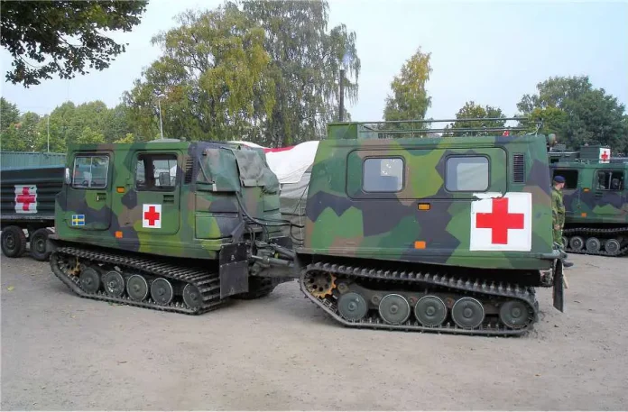 Зчленовані всюдиходи Bandvagn 206 (BV-206)