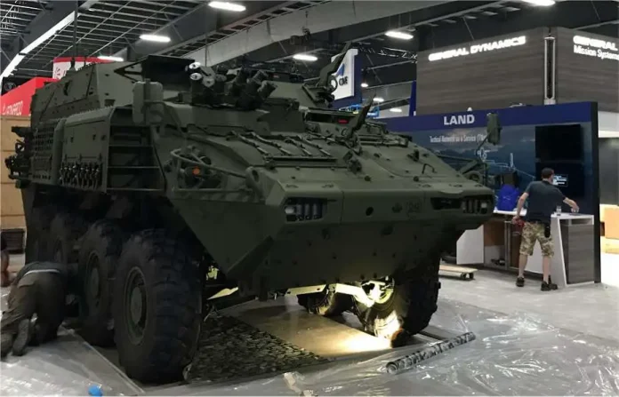 ACSV — це нова броньована машина 8x8, розроблена та виготовлена ​​компанією General Dynamics Canada
