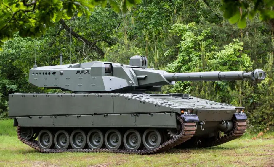 Легкий танк BAE Systems на базі шасі БМП CV90 зі 105-мм вежею бельгійської компанії John Cockerill Defense