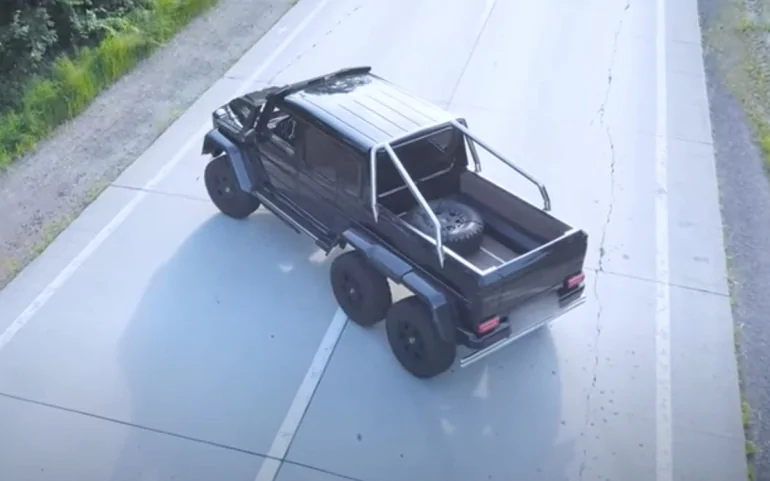 Шестиколісний "Гелендваген": українець тюнінгував Mercedes G350d та вразив світ