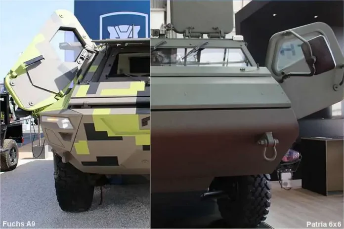 Міністерство оборони Німеччини зрештою вибрало фінську Patria 6x6 замість німецького Fuchs A9 Evolution