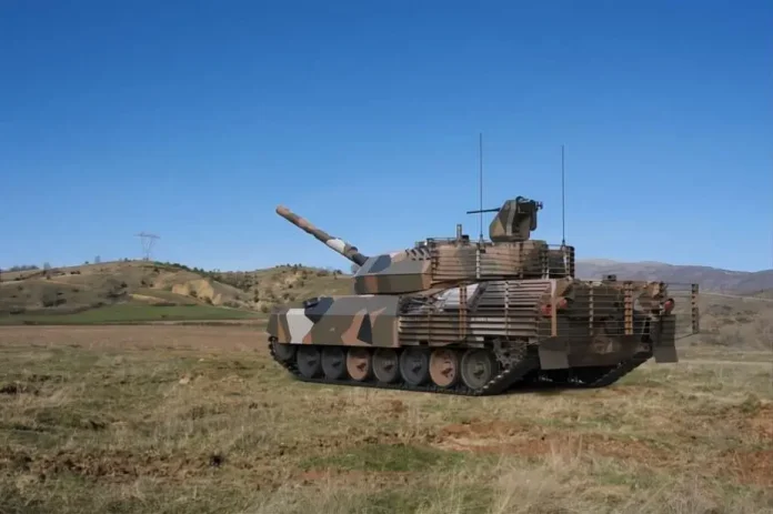Нова дистанційна станція озброєння (RWS) на Leopard 1HEL розширює бойові можливості танка, дозволяючи незалежно вражати як повітряні, так і наземні цілі
