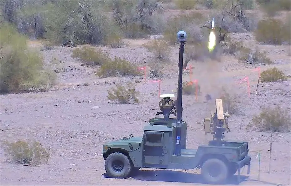 MSI Defense Solutions продемнострувала Eagle Laser-Guided Rocket Anti-Drone System