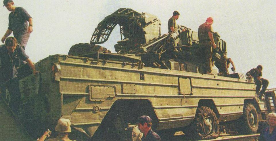 Кубинський SA-8 захоплений Південною Африкою
