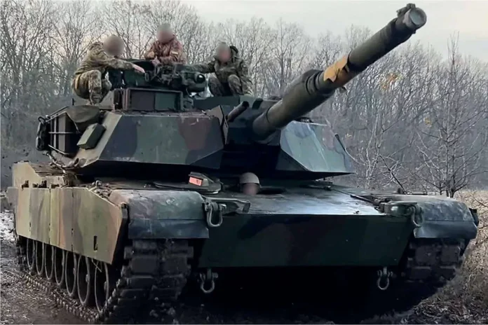 Американський основний бойовий танк M1A1 Abrams піддався критиці в Україні. (Джерело фото: соцмережі)