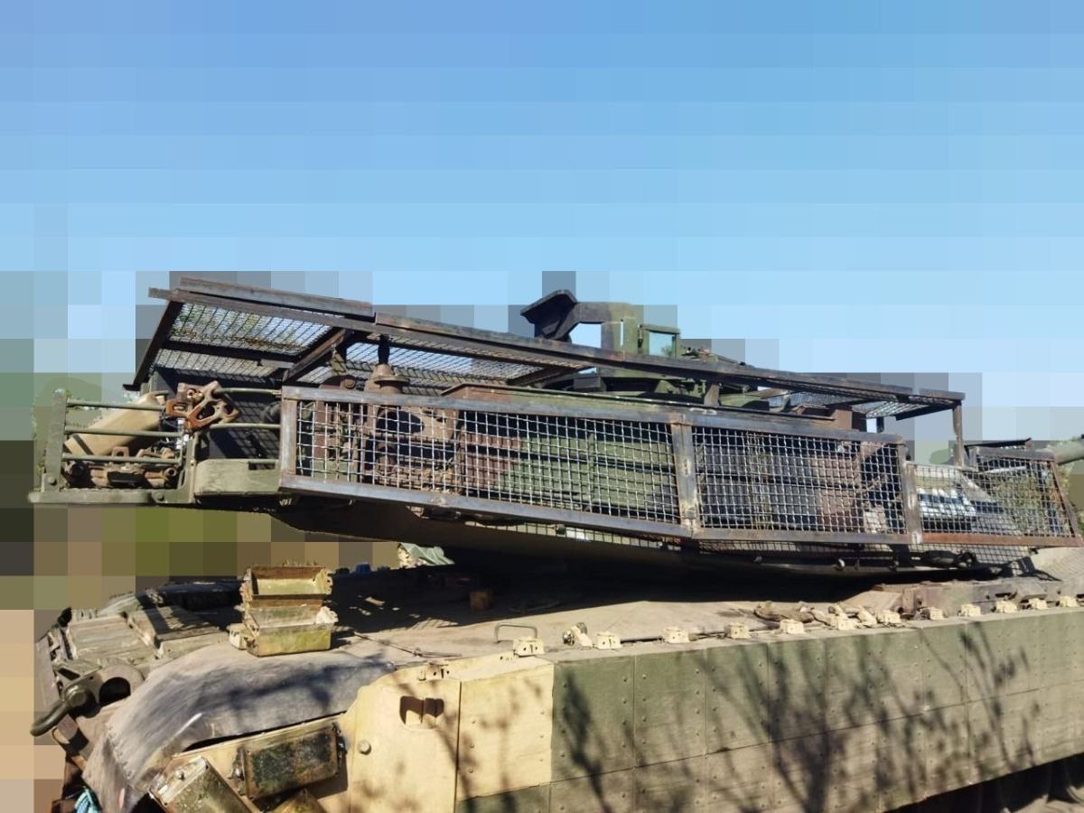 “Метінвест” встановлює антидронові екрани на американські M1 Abrams