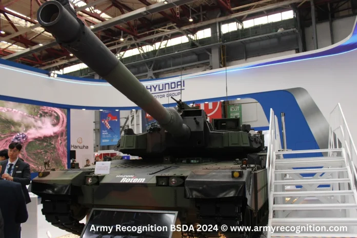 K2 Black Panther MBT, представлений Hyundai Rotem на Black Sea Defense & Aerospace 2024 (Джерело зображення: Army Recognition)