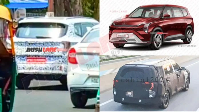 Опубліковано нові фото оновленого Kia Carens: 7-місний «бюджетник» розкривається до дебюту