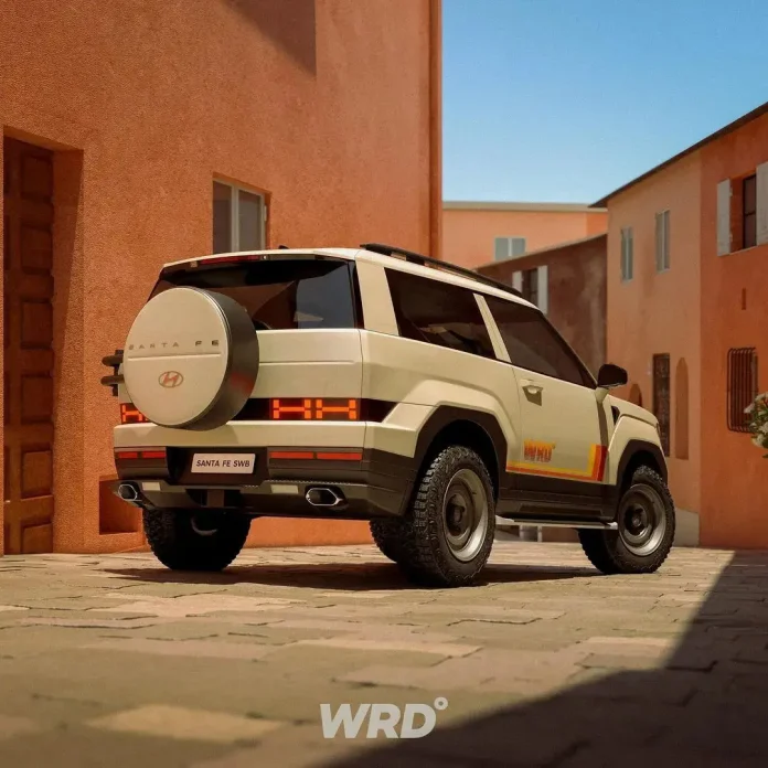 Hyundai може відродити старий позашляховик Galloper за допомогою Santa Fe? Показано несподіване виконання кросу