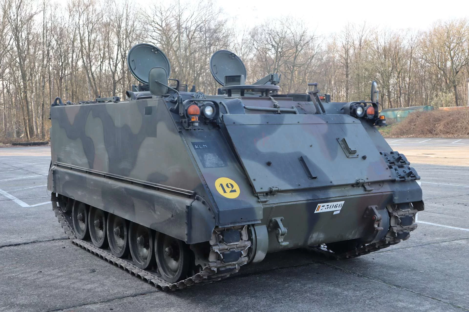 Старий БТР М113 був використаний як база для старих американських санітарних машин (Ілюстративне фото). (Джерело зображення: Army Recognition)