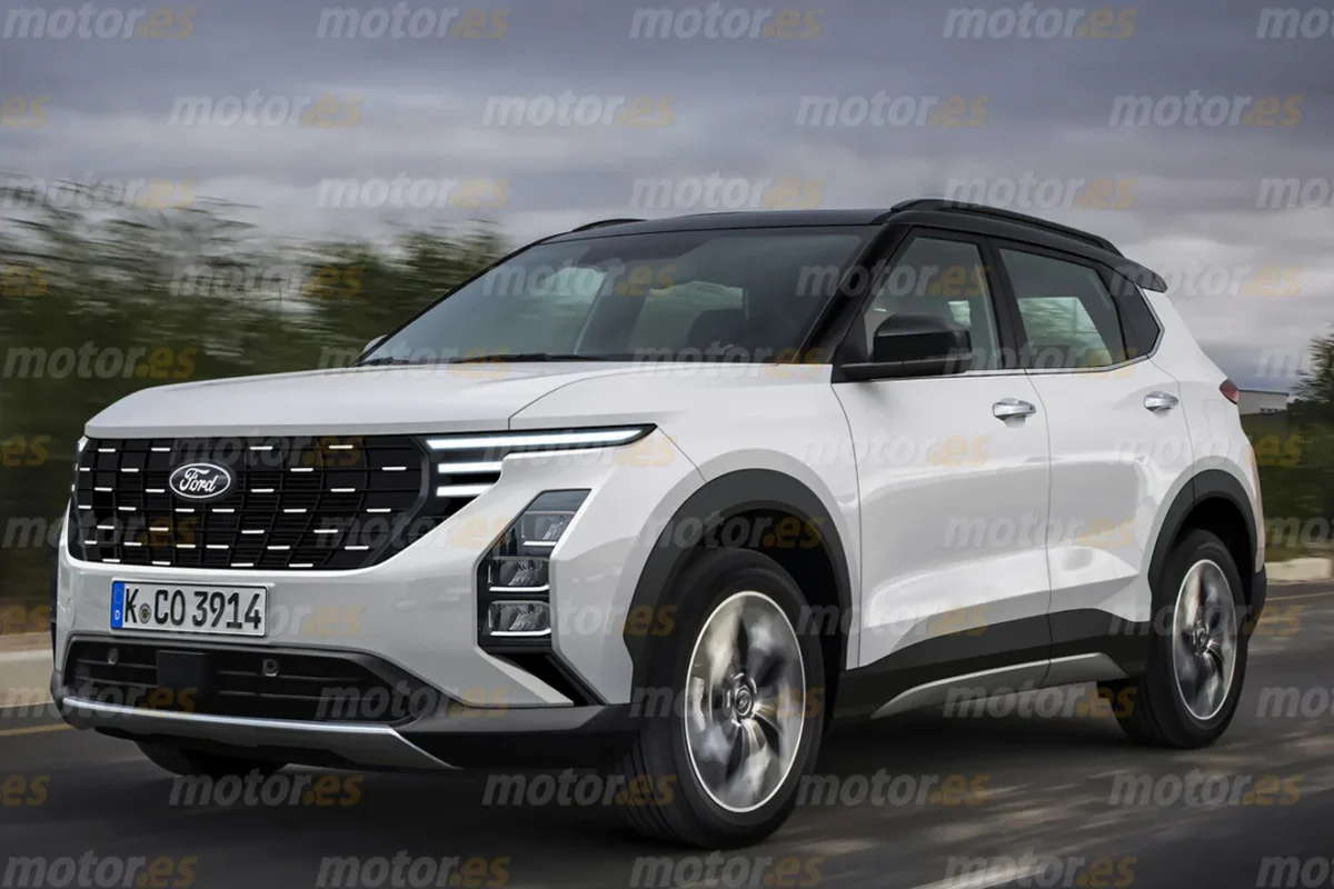 На першому зображенні показано новий і недорогий кросовер Ford, який може замінити EcoSport