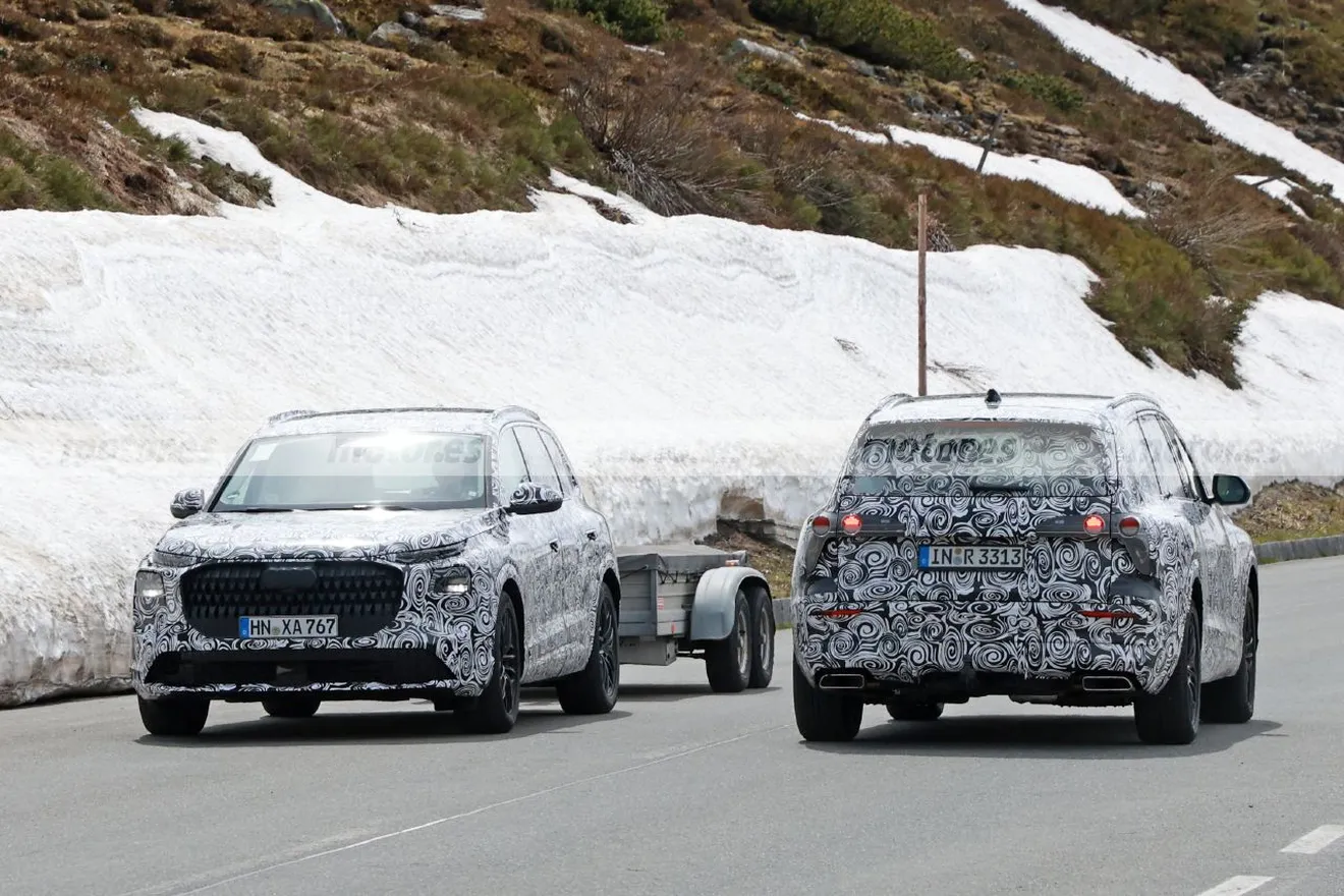 Audi використовує напрацювання Ferrari для майбутнього кросовера: на фото зображений новий Q7 2026 року