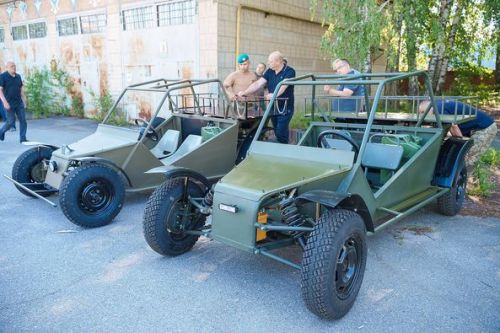 Вінницькі підприємства передали українським захисникам саморобні багі