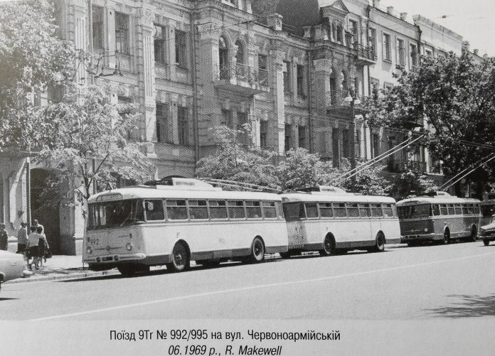 Український інженер у 50-х створив унікальні тролейбусні поїзда