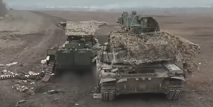 З-під носа окупантів: бійці НГУ викрали російський танк Т-72Б3М із засобами РЕБ