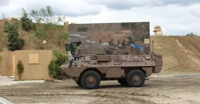 VAB AELAD, представлений французькою армією на Eurosatory