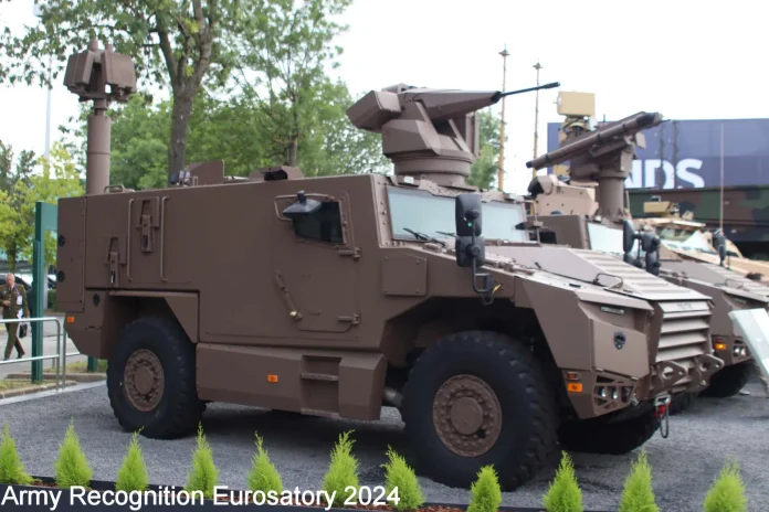 Serval був продемонстрований з вежею ARX-30 на Eurosatory 2024. (Джерело зображення: Army Recognition)