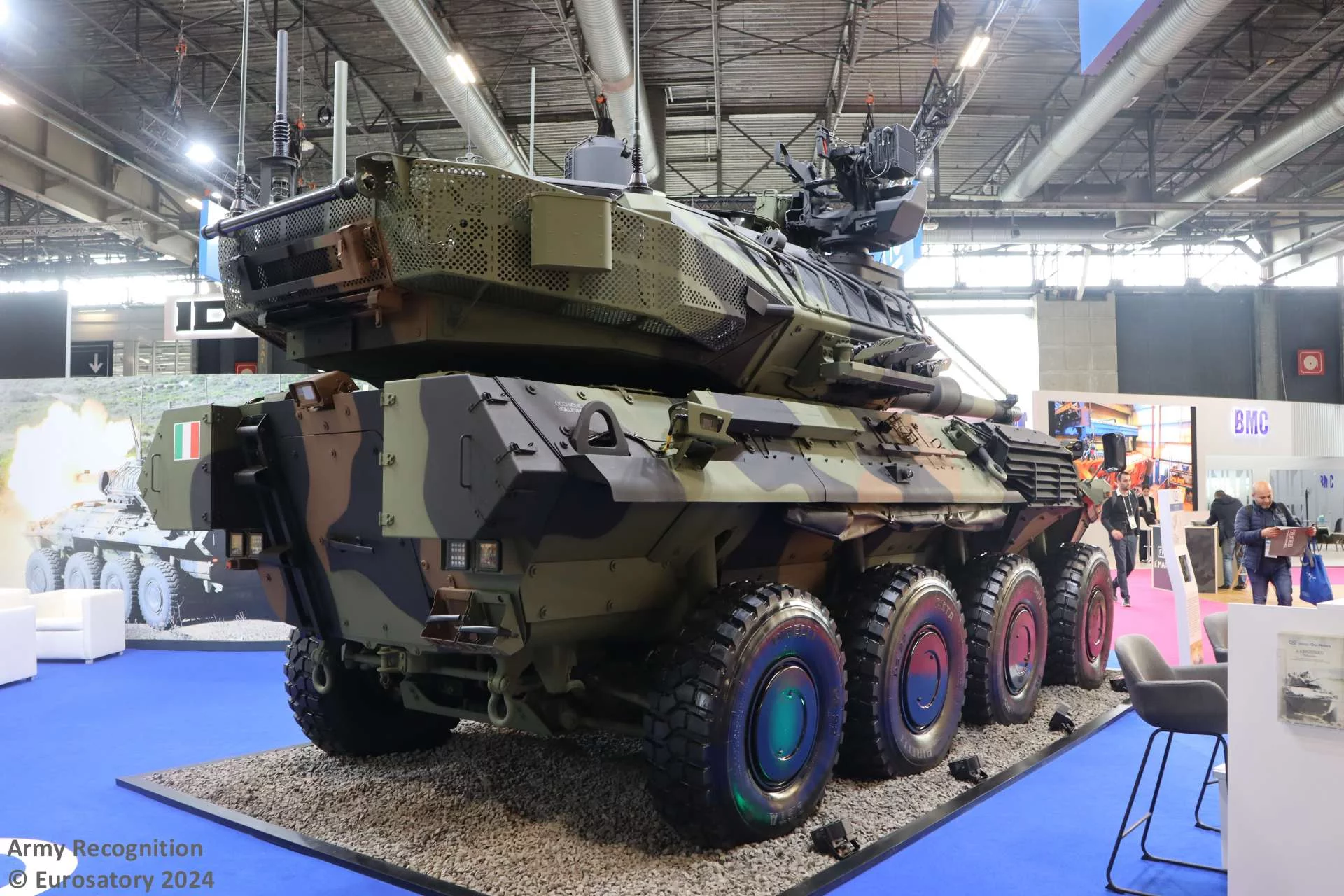 Автомобіль може розвивати максимальну швидкість по шосе 105 км/год і має максимальний запас ходу 800 км. (Джерело зображення: Army Recognition)