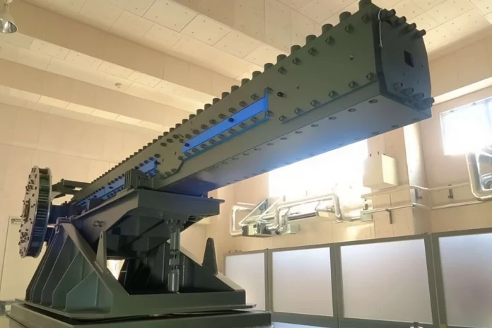 Це прототип рейкової гармати калібру 40 мм, яку Японія випробовувала у 2023 році (Джерело фото: ATLA )