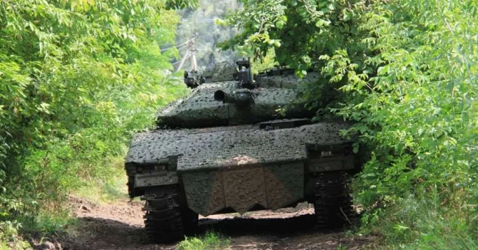 Подарована Швецією БМП CV9040 на озброєнні української армії. (Джерело фото: Wikimedia)