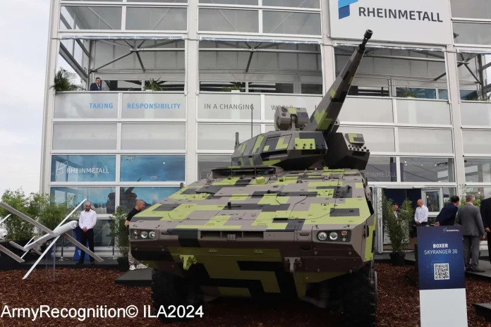 Мобільна система протиповітряної оборони Rheinmetall Skyranger 30 (Джерело зображення: Army Recognition)