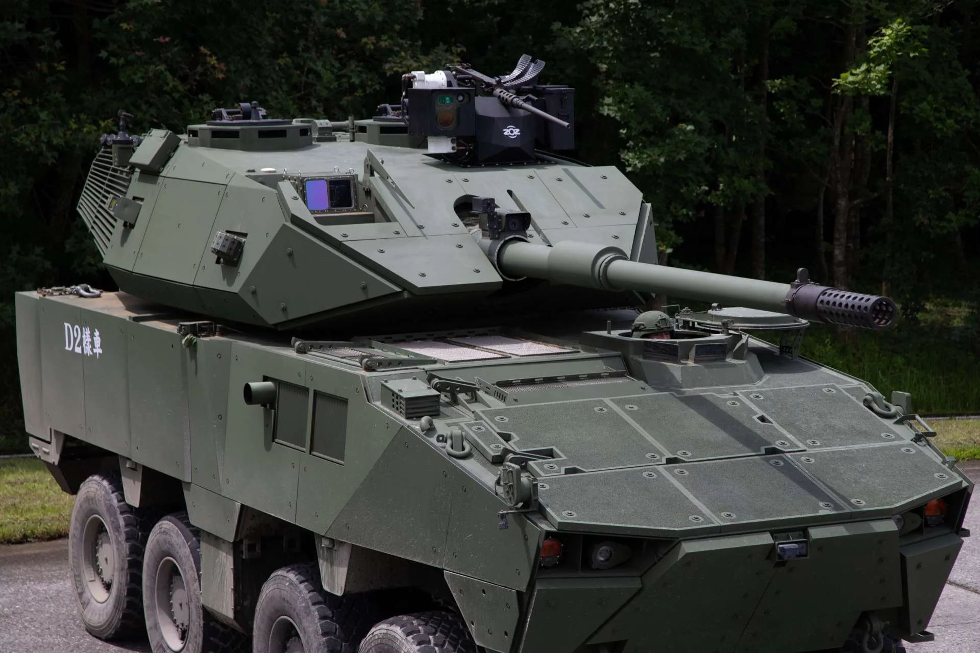 Дистанційно керована збройна станція (RWS) може виступати в якості прицілу командира, дозволяючи йому направляти основну гармату через електрооптичний приціл RWS. (Джерело фото: МО Тайваню)