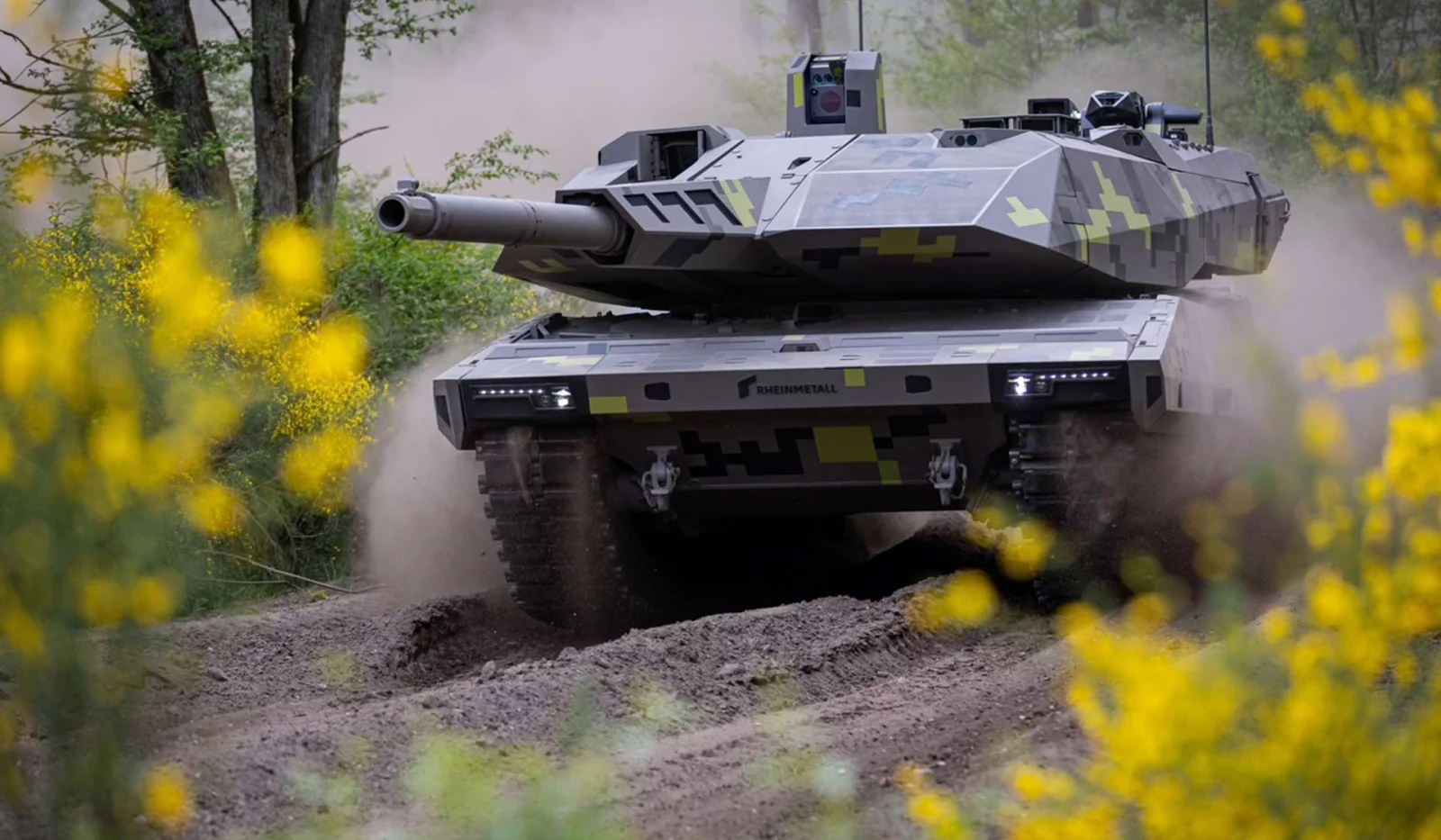 Основний бойовий танк KF51 Panther від Rheinmetall