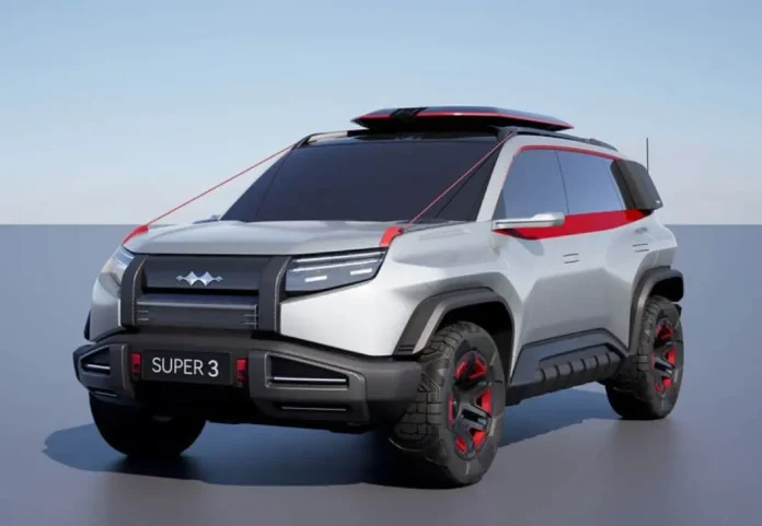 У Китаї готують новий рамний позашляховик, якого немає у Toyota: опубліковано фото BYD Fang Cheng Bao Bao 3