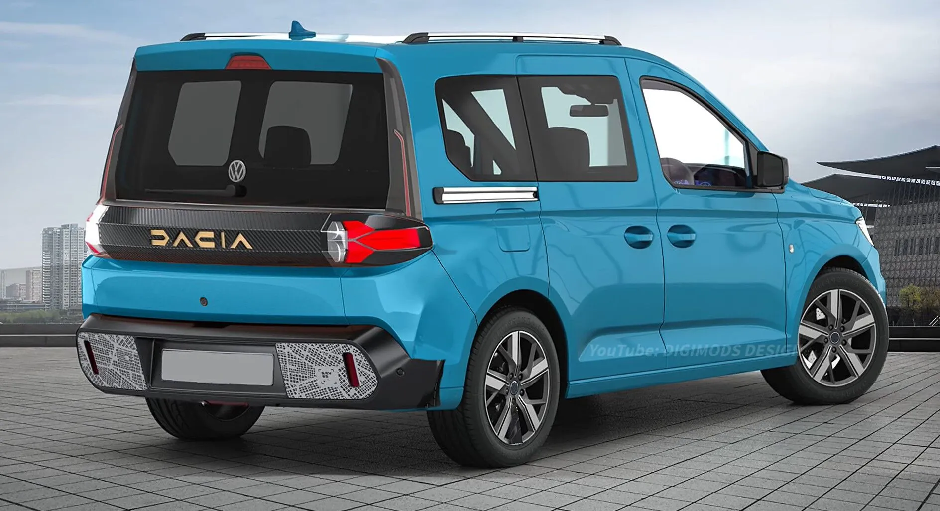 Зображення Dacia Dokker 2025 опубліковано в Мережі