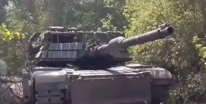Так надійніше: на український Abrams встановили динамічний захист та решітки